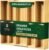 ROYAL CRAFT WOOD Luxury Bamboo Kitchen Drawer Organizer – Silverware Organizer – Utensil Holder and Cutlery Tray with Grooved Drawer Dividers for Flatware and Kitchen Utensils (5 Slot, Natural)