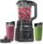 Ninja Detect Blender with Cups, BlendSense Tech, 72oz, 1800PW, Black, TB301 | BlendSense Tech for smooth results. 72-oz pitcher + (2) 24-oz to-go cups w/ lids. 1800 peak watts, dishwasher safe.