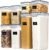 Airtight Food Storage Containers with Lids, 8 PCS | BPA-Free Kitchen Organizers with Lids, For Flour, Sugar & Cereal, Plastic Dry Food Canisters, Pantry Storage