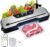 Automatic Food Vacuum Sealer Machine, Beelicious 8-In-1 Food Vacuum Saver with Starter Kits, Pulse Function, Moist & Dry Mode and External VAC for Jars and Containers, Stainless Steel