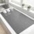 LOPNUR Extra Large Dish Drying Mat for Kitchen Counter, 31.5″x17″, Grey | Coffee Mat and Dish Drying Pad with Super Absorbent Diatomite Core, Quick-Drying & Heat-Resistant Surface, Non-Slip Backing