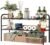 Under Sink Organizers and Storage,Expandable under cabinet organizer Shelf | 2 tier expandable shelf for kitchen and bathroom,shoe rack,8 Removable ABS Panels,Adjustable partition height,20.6-32.2″ W