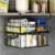 Under Shelf Basket Storage 2Pack – 11.8in Metal Under Cabinet Shelf, Hanging Wire Basket Shelves, Undershelf Storage Basket for Kitchen Pantry Bookshelf
