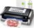 Bonsenkitchen Vacuum Sealer Machine, Globefish Technology for Perfect Vacuum Sealing, Powerful Low-Noise Food Vacuum Sealer with Easy Handle Design, Built-in Cutter & Bag Storage, 1 Bag Roll & 10 Bags | Powerful Suction Food Vacuum Sealer, Low-Noise, Fast Continuous Sealing for Bulk Buy, Built-in Cutter & Bag Storage, Black