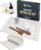 Oleex 3-Pack Stone Dish Drying Mat Set Includes 1 Large 24”x16” & 2 Small 4”x9” for Kitchen Counter-Collapsible Diatomaceous Earth Pad Absorbs Water & Dries Dishes Fast, Non-slip, Odor-Resistant Mats