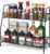 SPISPI Spice Rack Organizer for Cabinet, Bathroom Organizer Countertop, Bathroom Counter Organizer, Kitchen Countertop Organizer, Bathroom Vanity Organizer | Bathroom Organizer Countertop,Vanity Organizer Corner Shelf Sink,Kitchen,Bedroom,Living room,Office