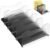 Freezer Organizer,12″ Visible Fridge Organizer Rack with Removable Dividers | Freely Adjustable,Easy to Pull Out and Carry Handle, Fits Refrigerator Frozen Meals, Lunch Meat Box, Cheeses, Black