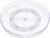 Amazon Basics Clear Lazy Susan Turntable Organizer for Organization, 12-Inch, 2-Pack