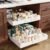 Pull Out Cabinet Organizer, Expandable Width (12″-18″) and Depth (13.7″-23.6″),Pull Out Drawers for Cabinets, Slide Out Drawers for Kitchen Cabinets with Sturdy Steel Pull Out Shelves