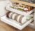 Seinloes 2Pack Pull out Cabinet Organizer 21″Deep with 4 Adjustable Dividers,Expandable（12.1″-20.4″W） Pots and Pans Organizer Under Cabinet with Raising Pad for Framed Cabinets,Slide out Drawers,White
