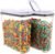 Cereal Containers Storage Set, Airtight Food Storage Container with Lid 4L/135.2oz, 2PCS BPA-FREE Plastic Pantry Organization Canisters for Rice Cereal Flour Sugar Dry Food in Kitchen
