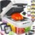 Mueller The Real Original Pro Vegetable Chopper & Mandoline Slicer, 10-in-1 | since 2013, 8 Blade Food Veggie Chopper, Onion Vegetable Cutter with Container, Kitchen Gadgets & Essentials