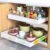 2 Pack Pull Out Cabinet Organizer 21″ Deep Expandable Slide Out Drawer Organizers,No Drill Pull Out Drawers Adhesive with Nano Compatible Framed Cabinets Shelves For Kitchen Pantry Adjustable Width