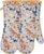 Oven Mitts Cotton Fashion Cute Cat Design 1pair | Heat Resistant Oven Gloves Safe Cooking Baking Grilling Barbecue Machine Washable Pot Holders (Cat)