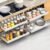 4 Pack Pull Out Cabinet Organizer Expandable, 21″ Deep | Pull Out Drawers for Cabinets with Adjustable width from 12.6″ to 21″ Sliding Drawers for Cabinets with Heightening Pad No Drill for Kitchen