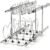 Rev-A-Shelf Dual Kitchen Cabinet Pullout Organizer, Min Open Width of 11.5″ | 2-Tier U-Shaped Cookware Storage Rack for Pots, Pans, and Lid Cookware, Adjustable Heavy Duty Wire, Chrome, 5CW2-1222-CR