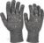 Oven Gloves with Fingers – 932°F Extreme Heat Proof and Cut Resistant Mitts for Kitchen, BBQ, Grill, Baking, Fire Pit – EN407 Certified with Non-Slip Silicone Grip and Cotton Lined for Comfort