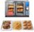 Gourmia Air Fryer French Door Toaster Oven – 6-Slice Capacity, LED Display with 14 Cooking Presets, Stainless Steel