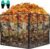 Large Compost Bin, 172 Gallon Metal Wire Mesh Composter for Outdoor, Waterproof Composting Bin with Rust-Proof Coating, Easy Assembly Compost Bin for Garden, Yard, Kitchen Waste, Leaves, 37x37x30 in