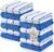 Utopia Towels Kitchen Towels 12 Pack 15×25 Inch Ring Spun Cotton Blue | Super Soft, Absorbent, Tea and Bar Towel Set, Linen Dish Towels, Multipurpose Kitchen Use