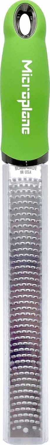 Microplane Premium Classic Series Lime Zester and Parmesan Grater (Green)