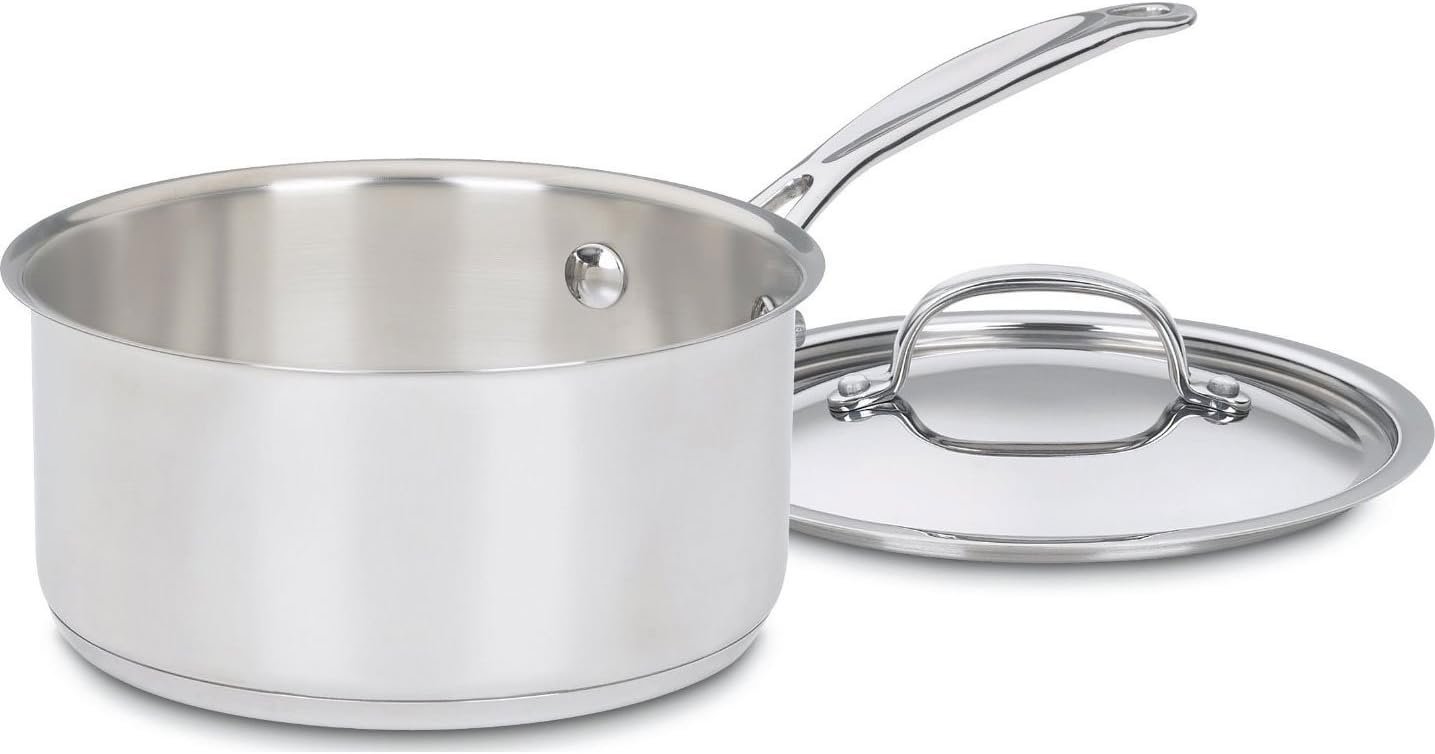 Cuisinart 719-18 Chef’s Classic Stainless 2-Quart Saucepan with Cover