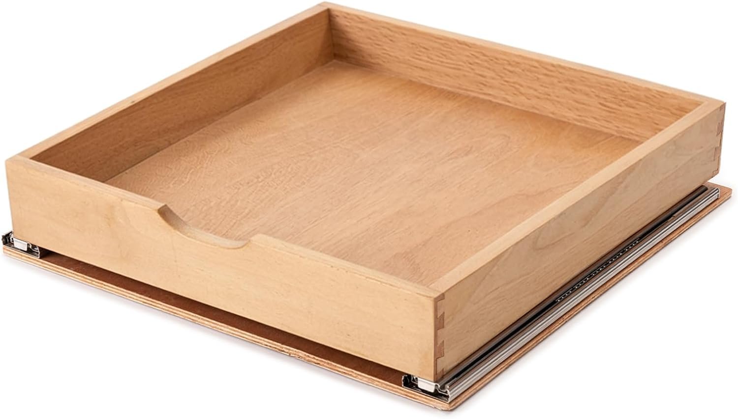 Pull Out Cabinet Drawers – 6×2 Size Options (12-23’W,18-21’D), Pre-Assembled with Soft Close Slides, Solid Beechwood, Easy Installation(21’W x 18’D)