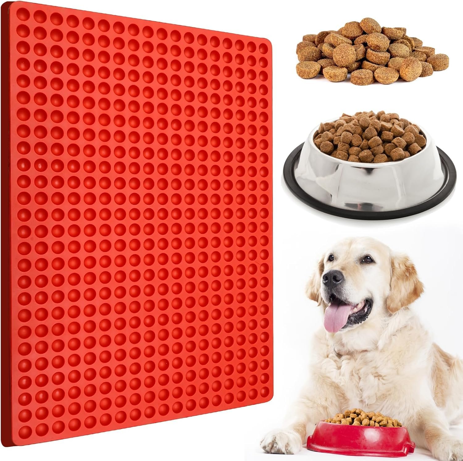 Palksky 468-Cavity Mini Round Silicone Mold/Chocolate Drops Mold/Dog Treats Pan/Semi Sphere Gummy Candy Molds for Ganache Jelly Caramels Cookies Pet Treats Baking Mold (1 Cavity – 0.02 Oz)