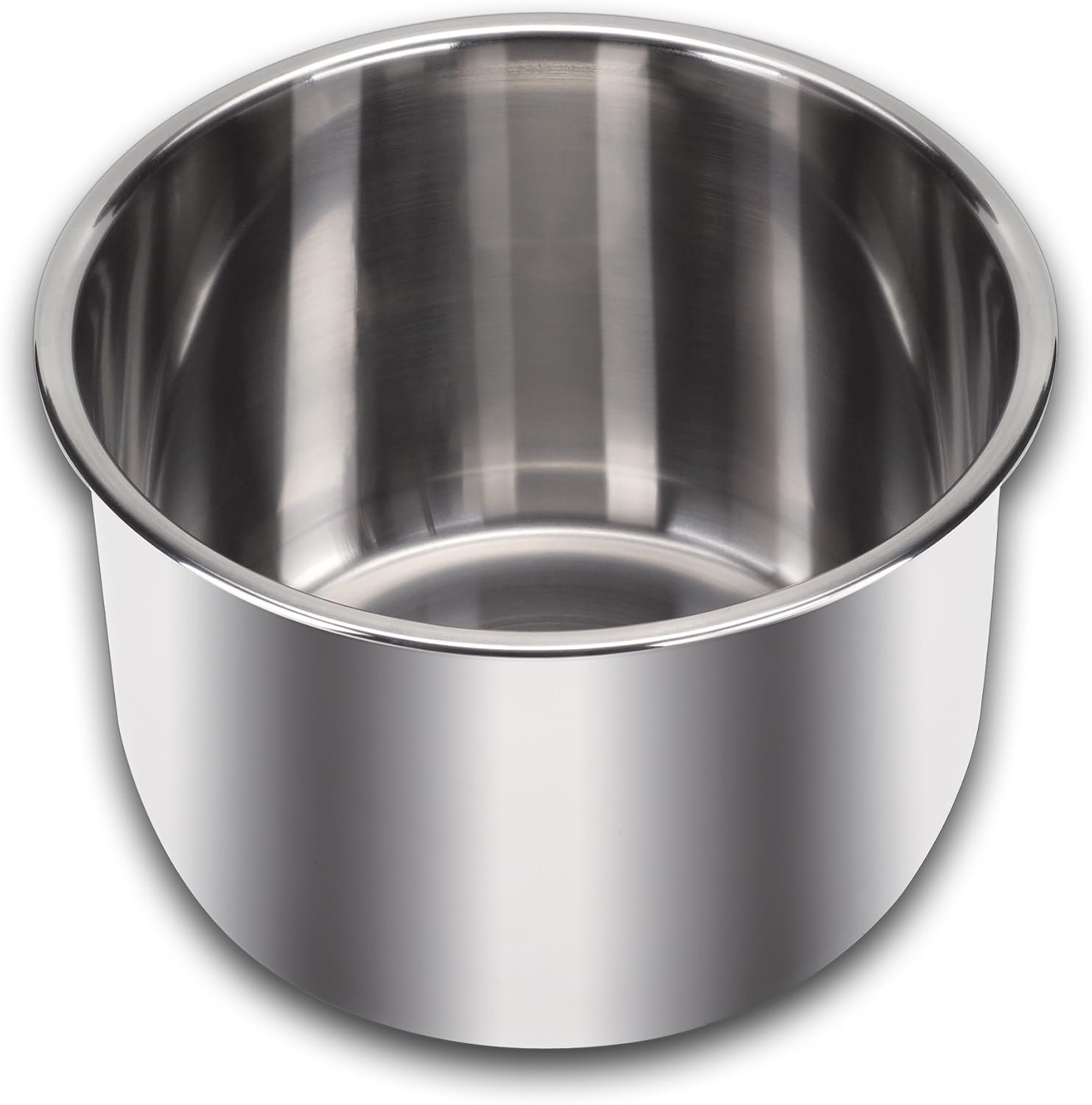 Instant Pot Stainless Steel Inner Cooking Pot 8-Qt, Polished Surface, Rice Cooker, Stainless Steel Cooking Pot